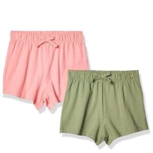 The Children's Place Baby Girls' and Toddler Assorted Knit Shorts 2 Pack